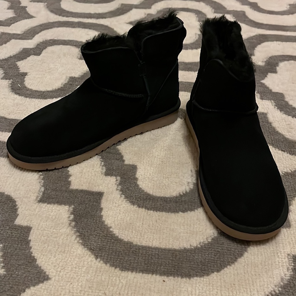 Kookaburra by Ugg Classic Mini Black Black Bootie 10 - Picture 5 of 8